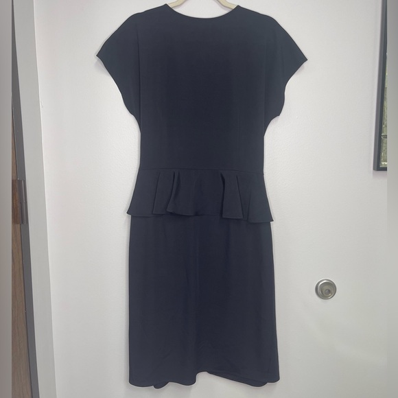 Lafayette 148 Silk Midi Wrap Dress - Picture 2 of 12